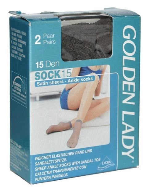 GODLEN LADY SKARPETKI SOCK 15 DEN SATIN SHEERS - ANKLE SOCKS GODLEN LADY SKARPETKI SOCK 15 DEN SATIN SHEERS - ANKLE SOCKS