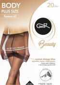 RAJSTOPY WZORZYSTE BODY PLUS SIZE FASHION 20 DEN 0GB.04Z S/S 2025