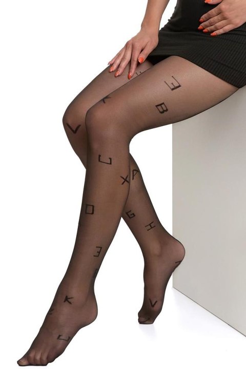 RAJSTOPY DAMSK W LITERKI CLEO12 DEN 20 RAJSTOPY DAMSK W LITERKI CLEO12 DEN 20