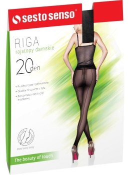 RAJSTOPY RIGA 20 DEN R057 ZE SZWEM Z TYŁU