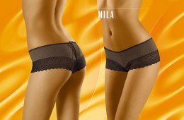 ELEGANCKIE SZORTY Z DELIKATNEJ SIATECZKI - MILA