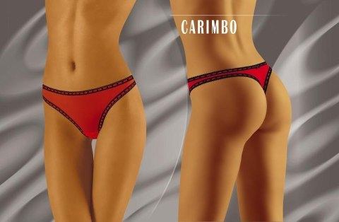 TIULOWE STRINGI W CZERWONE PASECZKI - CARIMBO TIULOWE STRINGI W CZERWONE PASECZKI - CARIMBO