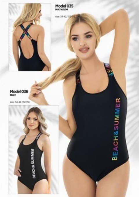 KOSTIUM KĄPIELOWY JEDNOCZĘŚCIOWY MODEL 036 - K30, B57 KOSTIUM KĄPIELOWY JEDNOCZĘŚCIOWY MODEL 036 - K30, B57