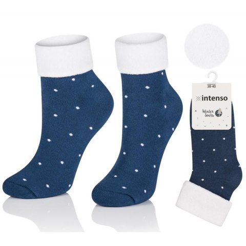 SKARPETKI BEZUCISKOWE DAMSKIE FROTTE WINTER ART. 0457 (Stary Symbol 1320) SKARPETKI BEZUCISKOWE DAMSKIE FROTTE WINTER ART. 0457 (Stary Symbol 1320)