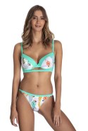 DWUCZĘŚCIOWY KOSTIUM KĄPIELOWY BIKINI USZTYWNIANE MISKI PUSH-UP I FIGI Z NISKIM STANEM 192