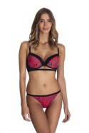 DWUCZĘŚCIOWY KOSTIUM KĄPIELOWY BIKINI USZTYWNIANE MISKI PUSH-UP I FIGI Z NISKIM STANEM 192