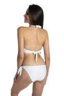 DWUCZĘŚCIOWY KOSTIUM KĄPIELOWY WIĄZANE BIKINI Z KWIATAMI 3D 184