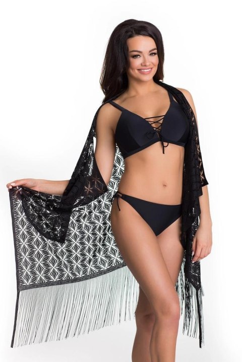 NARZUTKA PLAŻOWA AŻUROWE PAREO BOHO Z FRĘDZLAMI 213 NARZUTKA PLAŻOWA AŻUROWE PAREO BOHO Z FRĘDZLAMI 213